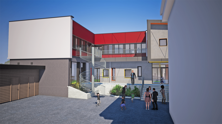 Rénovation-extension de locaux destinés à l’accueil périscolaire et de loisirs – Saint-Genix-sur-Guiers (73)