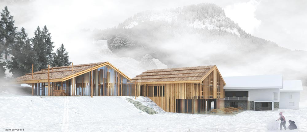 Marché de Maîtrise d'Œuvre pour la restructuration et l’extension de l'auberge nordique – Grand-Bornand (74)