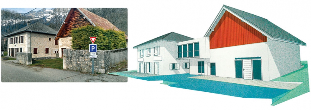 École de musique et salle de spectacles – Saint-Bernard-du-Touvet (38)